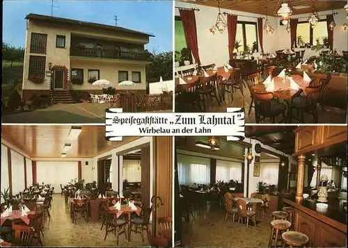 Wirbelau Gaststaette Zum Lahntal Kat. Runkel