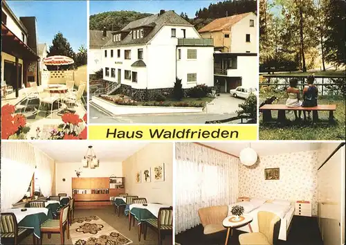 Dornburg Westerwald Haus Waldfrieden Kat. Dornburg