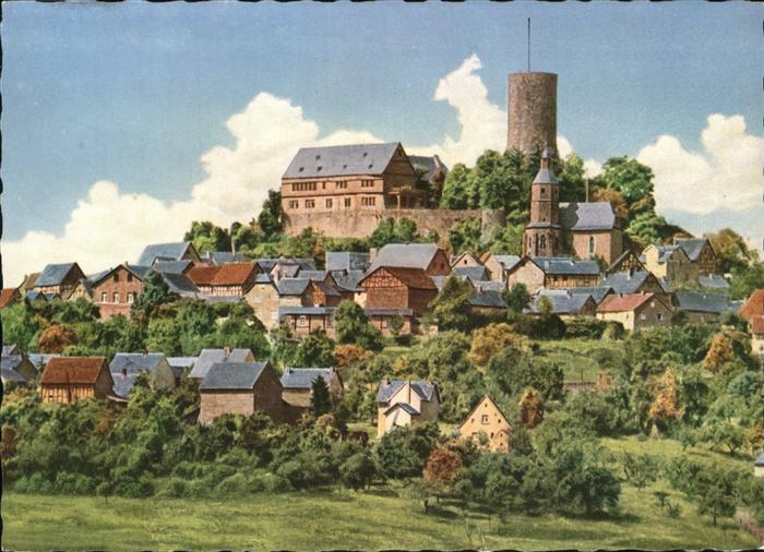 KrofdorfGleiberg Luftaufnahme Gleiberg Burg Kat. Wettenberg Nr
