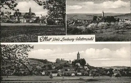 Ellar Limburg Lahn Gesamtansicht Kat. Waldbrunn (Westerwald)