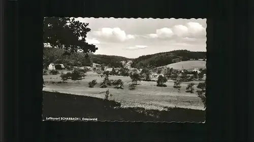 Scharbach Panorama Kat. Grasellenbach