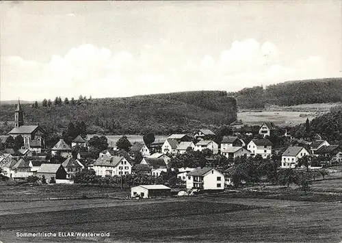 Ellar Limburg Lahn Gesamtansicht Kat. Waldbrunn (Westerwald)