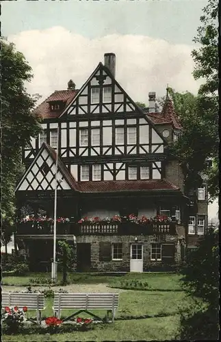 Laubach Hessen Muettergenesungsheim Haus Friedensruh / Laubach /Giessen LKR