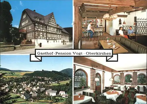 Oberkirchen Sauerland Pension Vogt Gaststaette Vogtei Kat. Schmallenberg