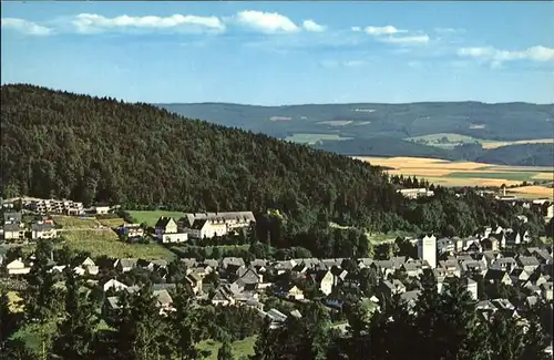 Fredeburg Schmallenberg Teilansicht Kneippkurort Fredeburg / Schmallenberg /Hochsauerlandkreis LKR