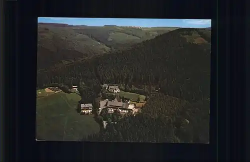 Westfeld Sauerland Berghotel Hoher Knochen Luftaufnahme Kat. Schmallenberg