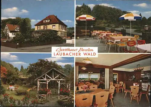 Laubach Hessen Gasthaus Pension Laubacher Wald / Laubach /Giessen LKR
