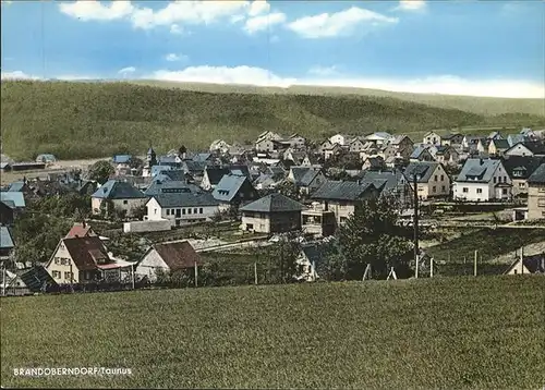 Brandoberndorf Teilansicht Brandoberndorf Kat. Waldsolms