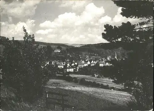 Homberg Ohm Ansicht vom Hohen Berg Kat. Homberg (Ohm)