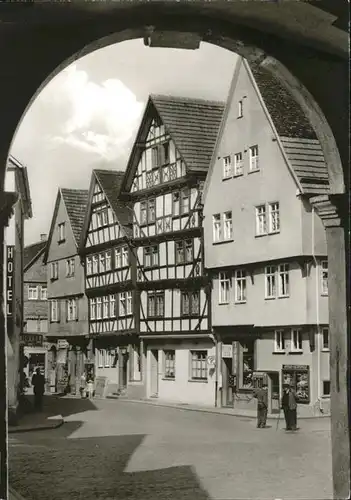 Gruenberg Hessen Markplatz Torbogen Kat. Gruenberg