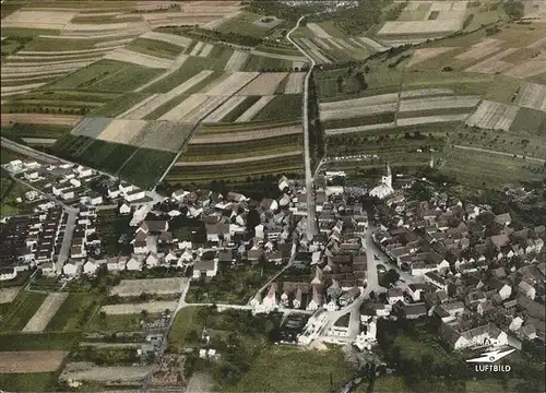 Muschenheim Luftaufnahme Muschenheim Kat. Lich