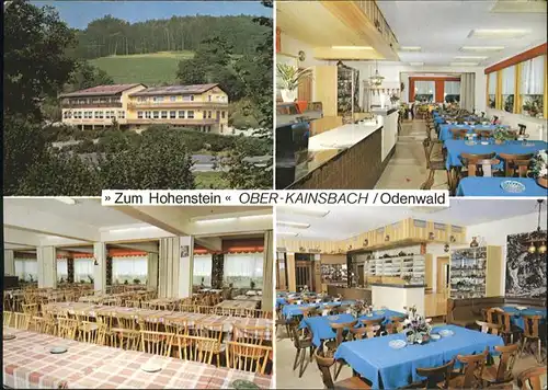 Ober-Kainsbach Zum Hohenstein Kat. Reichelsheim (Odenwald)
