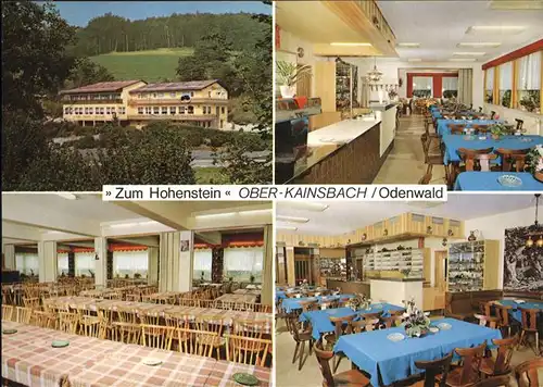 Ober-Kainsbach Zum Hohenstein Kat. Reichelsheim (Odenwald)