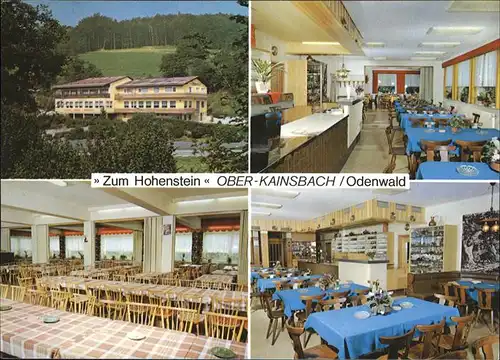 Ober-Kainsbach Zum Hohenstein Kat. Reichelsheim (Odenwald)