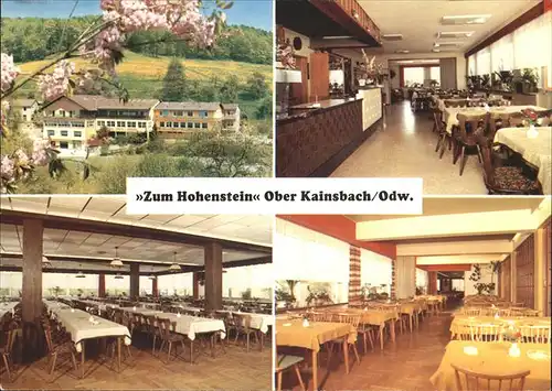 Ober-Kainsbach Zum Hohenstein Kat. Reichelsheim (Odenwald)