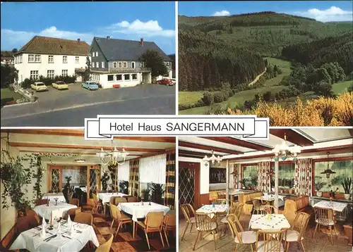 Olpe Biggesee Hotel Haus Sangermann Kat. Olpe