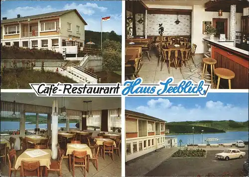 Olpe Biggesee Cafe Restaurant Haus Seeblick Kat. Olpe