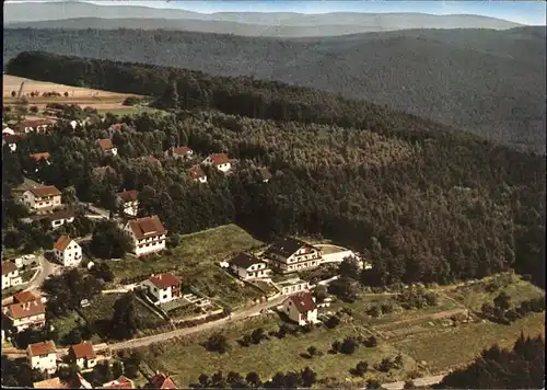 Vielbrunn Hoehenluftkurort Flugaufnahme Kat. Michelstadt