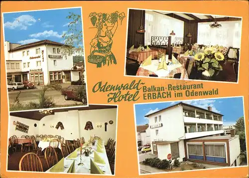 Erbach Odenwald Balkan Restaurant Odenwald Hotel Kat. Erbach