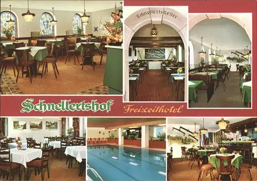 Nieder-Kainsbach Schnellertshof Freizeithotel Schwimmbad Kat. Brensbach