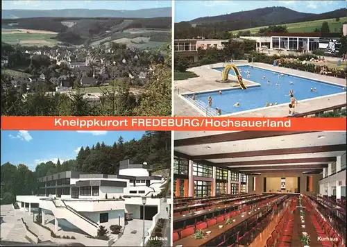 Fredeburg Schmallenberg Kurhaus Freibad / Schmallenberg /Hochsauerlandkreis LKR