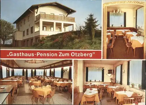 Otzberg Odenwald Gasthaus Pension zum Otzberg / Otzberg /Darmstadt-Dieburg LKR