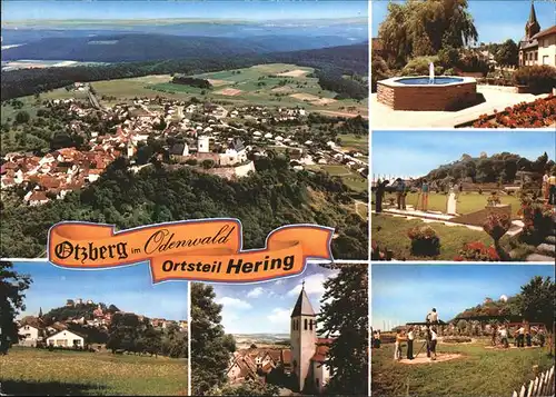 Hering Odenwald Otzberg Odenwald Brunnen Minigolf Kat. Otzberg