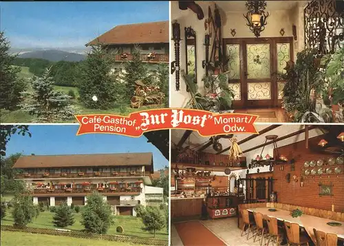 Momart Cafe Gasthaus Zur Post Kat. Bad Koenig