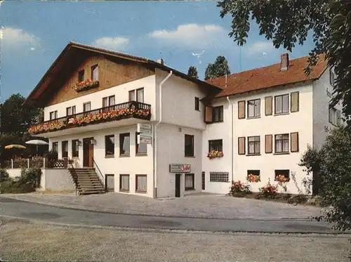 Guettersbach Cafe Pension Haus Schoenblick Kat. Mossautal