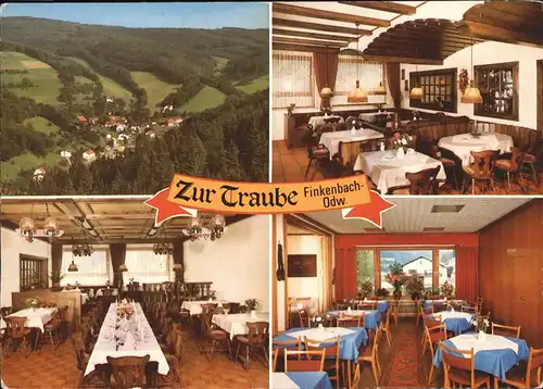 Finkenbach Odenwald Gasthaus Zur Traube Kat. Rothenberg