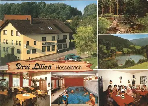 Hesselbach Gummersbach Drei Lilien  Gasthaus Pension / Gummersbach /Oberbergischer Kreis LKR