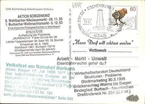 Eibelshausen Wappen Kat. Eschenburg