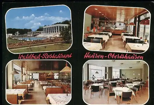 Obertshausen Waldbad Restaurant Kat. Obertshausen