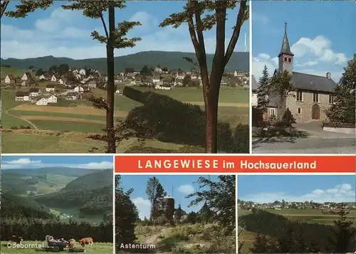 Langewiese Astenturm Odeborntal Kat. Winterberg