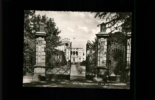 Bonn Rhein Villa Hammerschmidt / Bonn /Bonn Stadtkreis