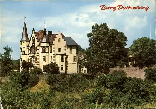 Dattenberg Jugendherberge Burg Dattenberg Kat. Dattenberg