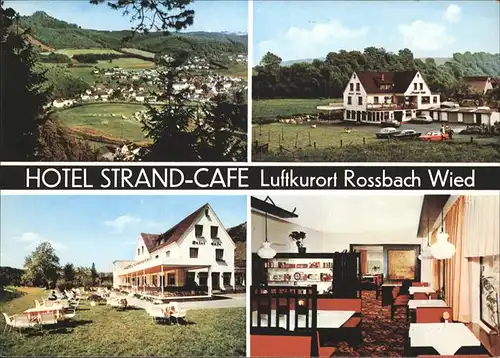 Rossbach Wied Hotel Strandcafe Kat. Rossbach