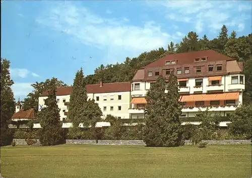 Biberach Riss Kneipp Sanatorium Jordanbad Kat. Biberach an der Riss