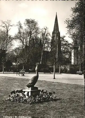 Freiburg Breisgau Stadtgarten Kat. Freiburg im Breisgau