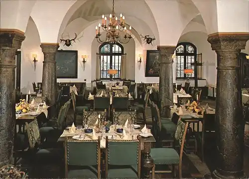 Attendorn Restaurant Burg Schnellenberg Kat. Attendorn