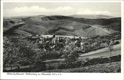 Rothenberg Odenwald  Kat. Rothenberg