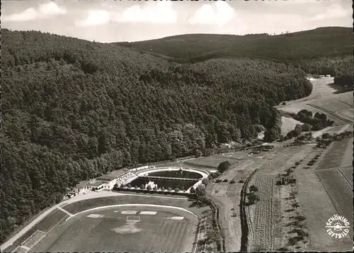 Michelstadt Fliegeraufnahme Stadion Bundeslagerplatz Kat. Michelstadt