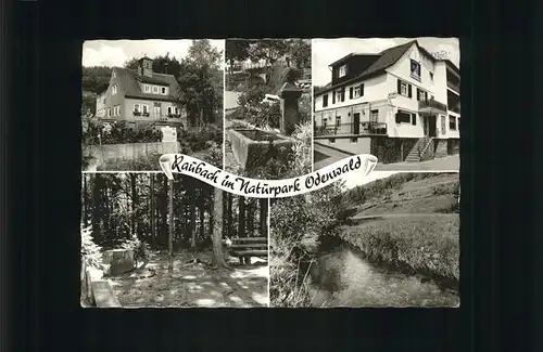 Raubach Odenwald Gasthaus Berghof Kat. Rothenberg