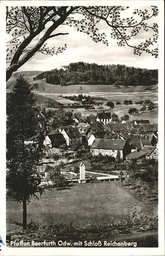 Pfaffenbeerfurth Schloss Reichenberg Kat. Reichelsheim (Odenwald)