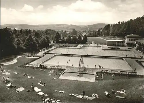 Michelstadt Schwimmbad Campingplatz Odenwald Paradies Kat. Michelstadt