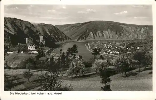 Kobern-Gondorf Niederburg Hotel Weinhaus Heinz Haupt Kat. Kobern-Gondorf