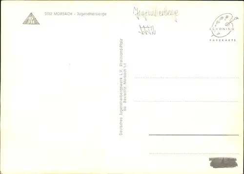 Morbach Hunsrueck Jugendherberge / Morbach /Bernkastel-Wittlich LKR