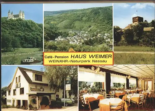 pw16751 Weinaehr Cafe Pension Haus Weimer Klappkarte Kategorie. Weinaehr Alte Ansichtskarten
