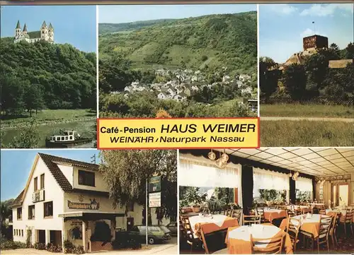 pw16752 Weinaehr Cafe Pension Haus Weimer Klappkarte Kategorie. Weinaehr Alte Ansichtskarten