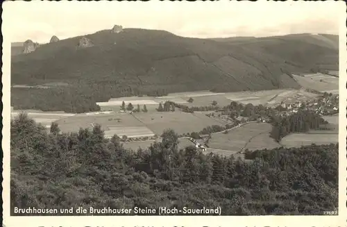 Bruchhausen Steine Hochsauerlandkreis Luftbild Kat. Olsberg